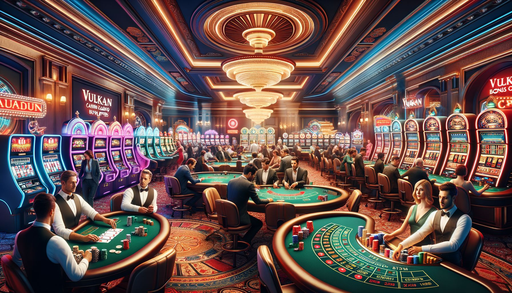 Бонусные предложения в казино Vulkan